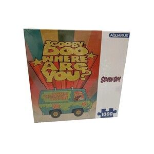 Scooby-Doo! Jigsaw Puzzle - 1000 Piece - AQUARIUS - Where Are You? -New & Sealed